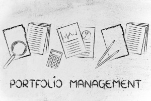 Portfolio management: business papers, performance stats and related documents