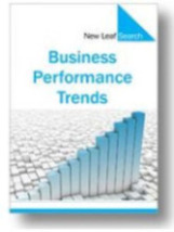 Cover of New Leaf Search Business Performance Trends booklet